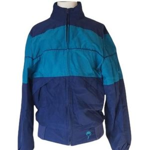 Vintage 80s J.M.N apparel windbreaker bomber jacket